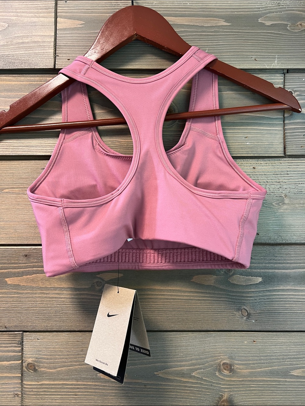 Nike Pink Racerback Performance Sports Bra - Picture 3 of 5